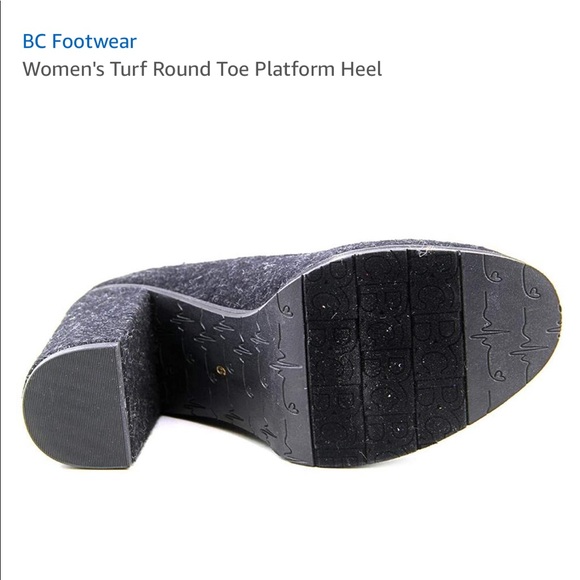 SOLD OUT BC Footwear Turf Pump Heel work block - Picture 4 of 8